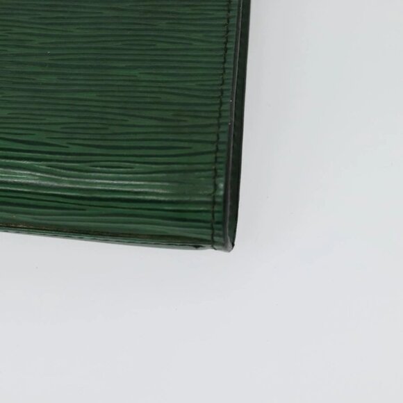 LOUIS VUITTON Epi Art Deco Clutch Bag Green M52634 LV Auth 141660 - Picture 3 of 16